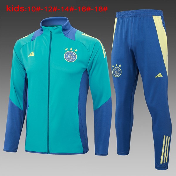 Bambino Giacca Ajax 2024-2025 Verde 3